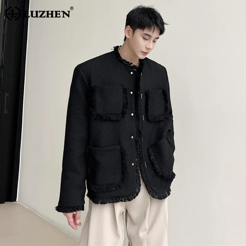Street Fashion Reviews - LUZHEN جيوب أصلية أنيقة تصميم لدغ