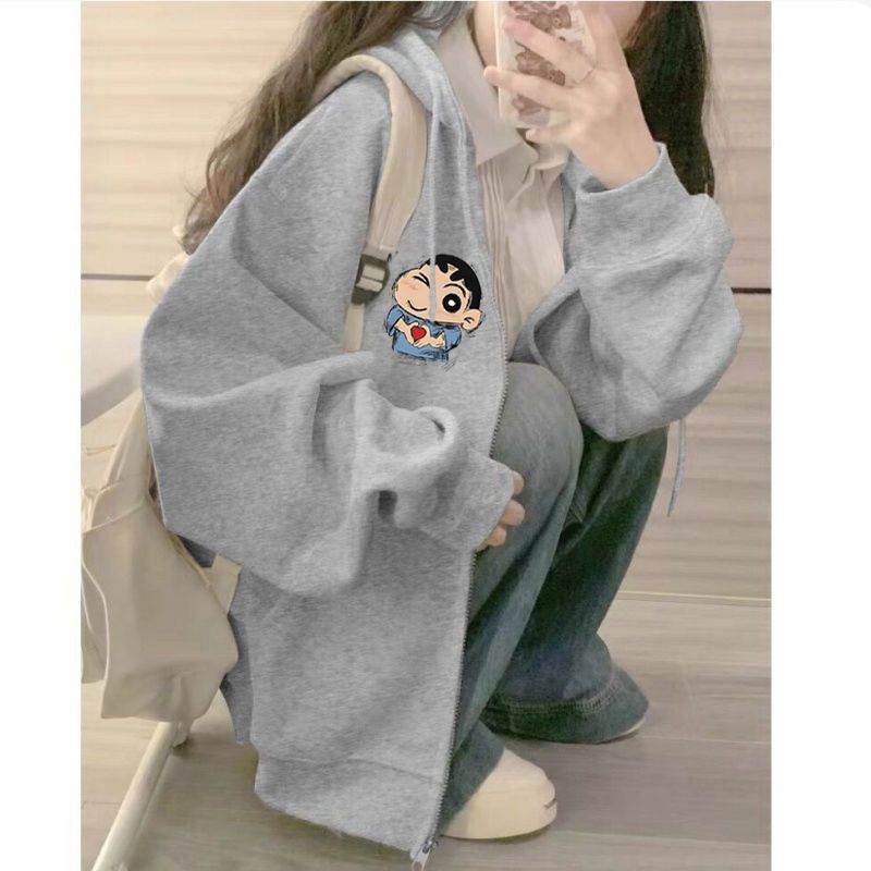 هودي بطبعة كرايون شين-تشان، جا - مراجعة Graphic Hoodie Streetwear وسعره