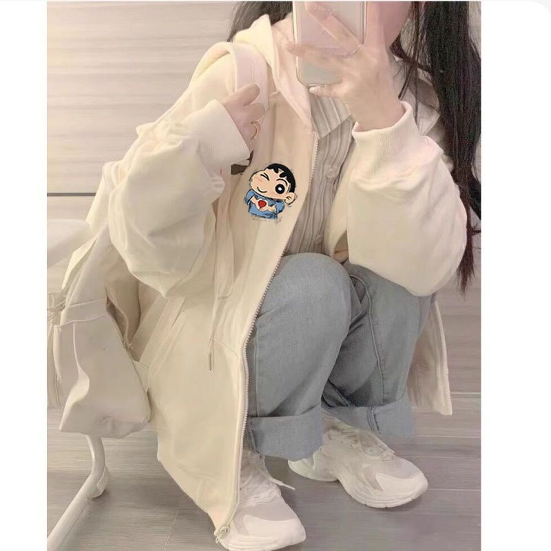 هودي بطبعة كرايون شين-تشان، جا - مراجعة Graphic Hoodie Streetwear وسعره