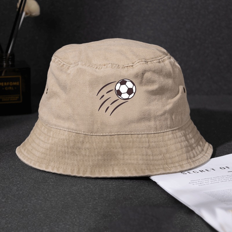 قبعة دينيم للرجال بتصميم رياضي - مراجعة Bucket Hat Embroidered وسعره
