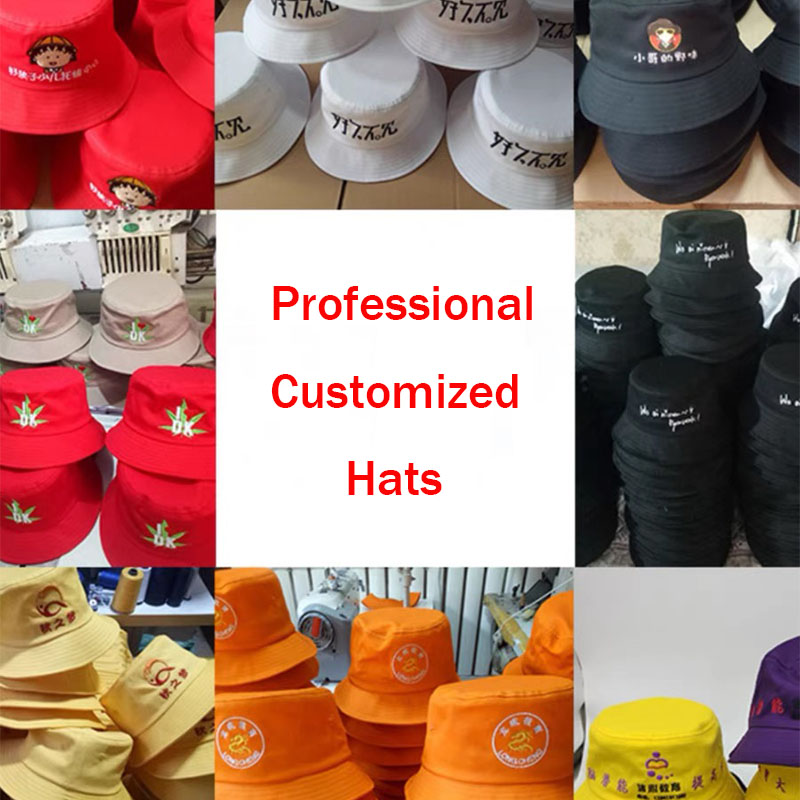 مخصص DIY التطريز المطبوعة شعار - مراجعة Bucket Hat Embroidered وسعره