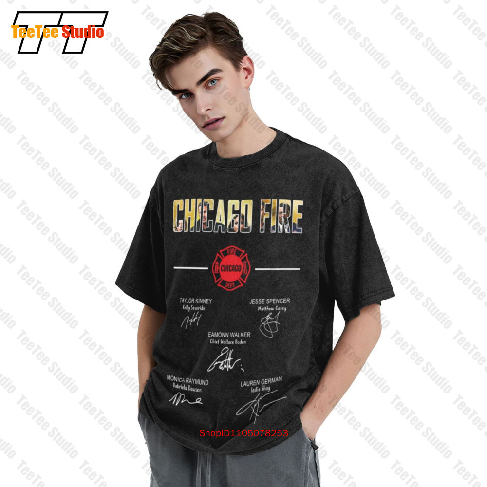تي شيرت Chicago Fire Signature - مراجعة Street Fashion Chicago وسعره