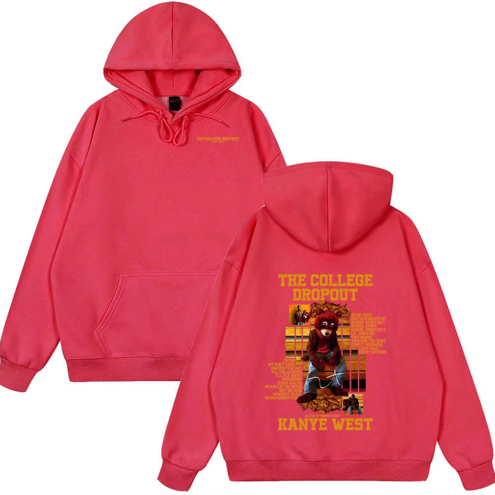 هوديز مطبوعة برسومات الدب من م - مراجعة Graphic Hoodie Streetwear وسعره
