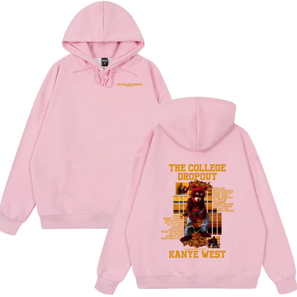 هوديز مطبوعة برسومات الدب من م - مراجعة Graphic Hoodie Streetwear وسعره