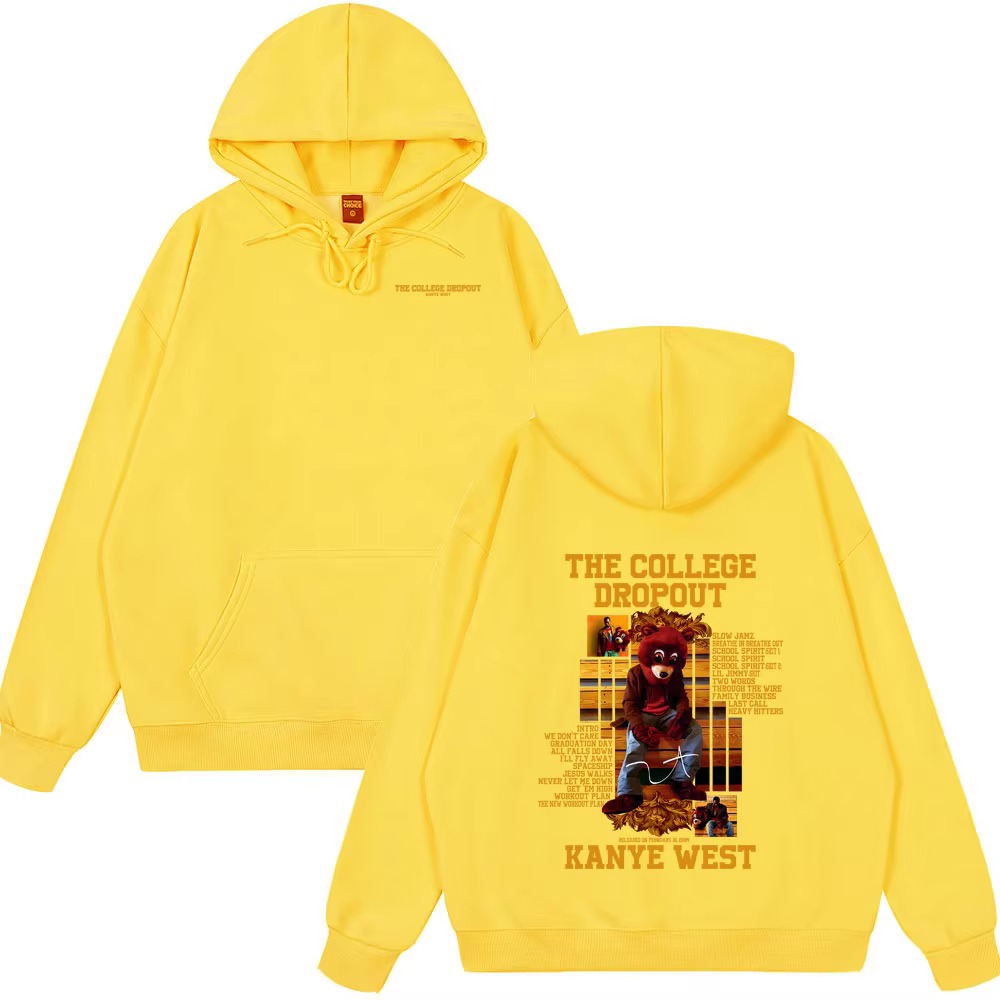 هوديز مطبوعة برسومات الدب من م - مراجعة Graphic Hoodie Streetwear وسعره