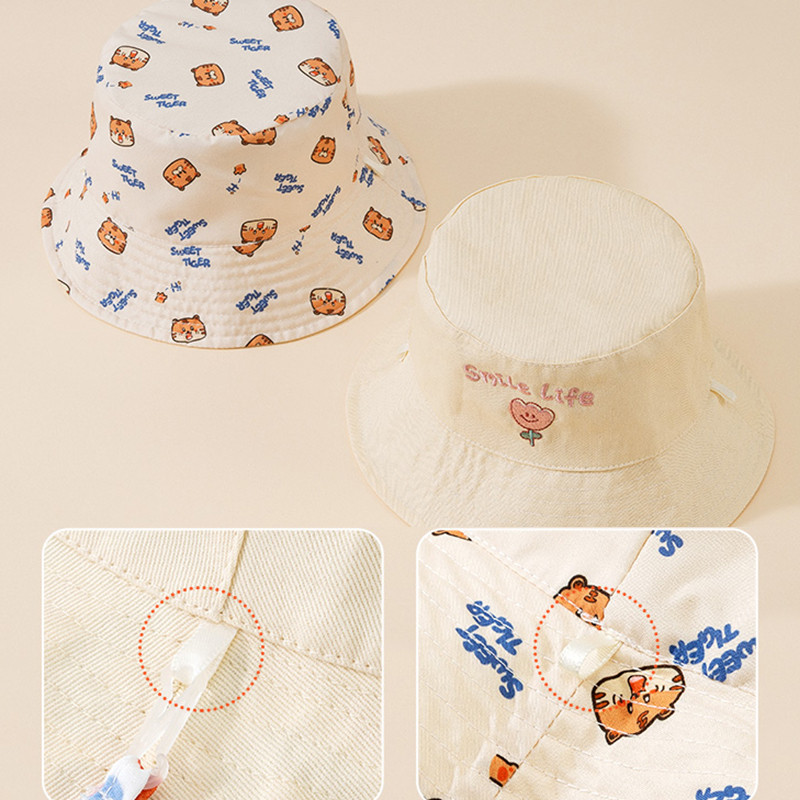 قبعة صياد للأطفال مطرزة بالحرو - مراجعة Bucket Hat Embroidered وسعره
