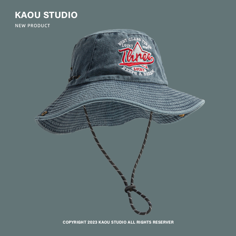 الرجعية إلكتروني مطرزة قبعة رع - مراجعة Bucket Hat Embroidered وسعره