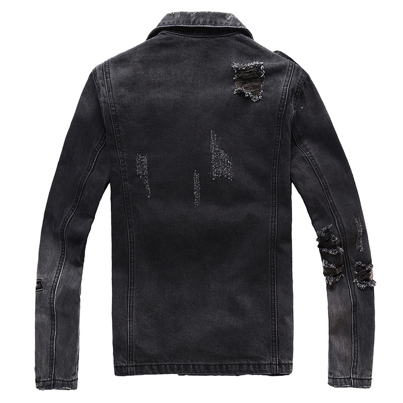 Sokotoo-جاكيت جينز راكب الدراج - مراجعة Distressed Jean Rip وسعره
