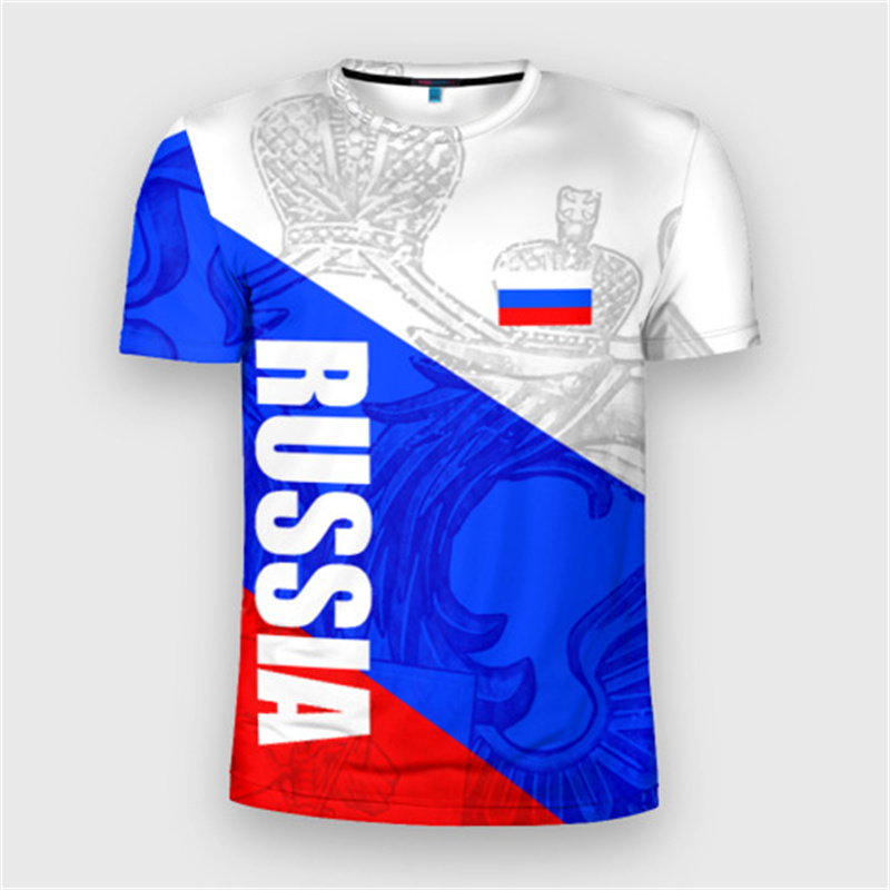 Fashion Russia Flag Badge T-sh - مراجعة Street Fashion Russia وسعره