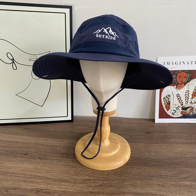 قبعة صيفية مطرزة للحماية من ال - مراجعة Bucket Hat Embroidered وسعره
