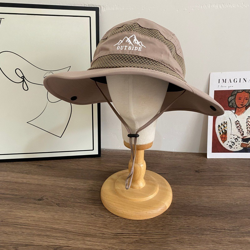 قبعة صيفية مطرزة للحماية من ال - مراجعة Bucket Hat Embroidered وسعره