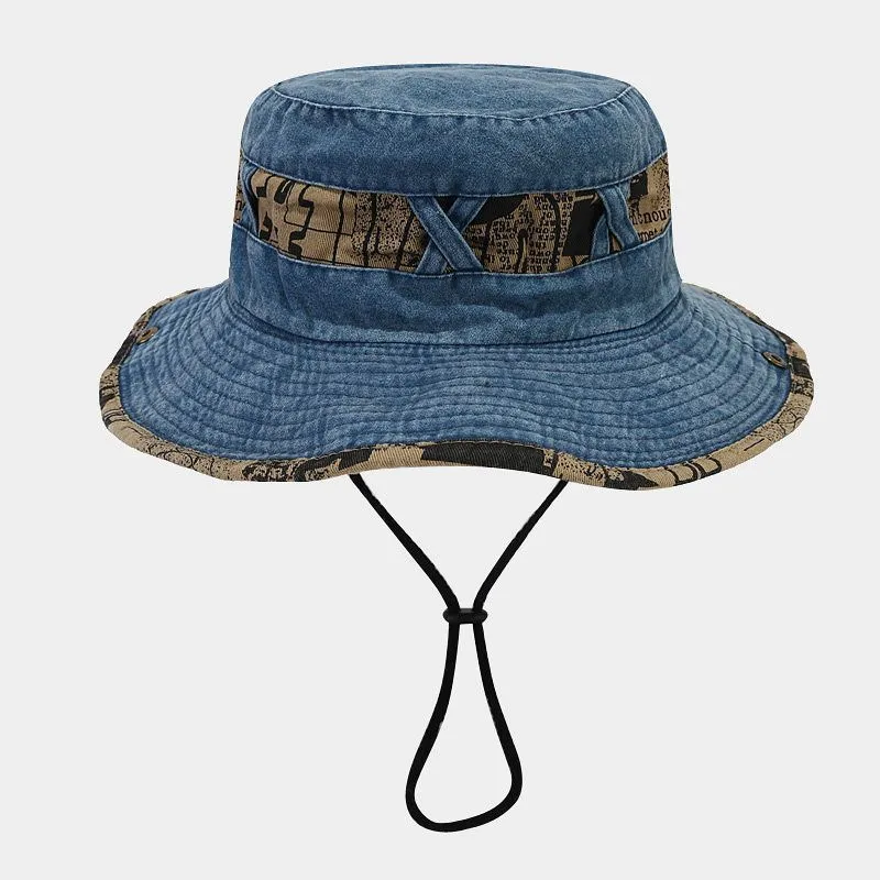 دلو بنمط تطريز بحروف للرجال وا - مراجعة Bucket Hat Embroidered وسعره