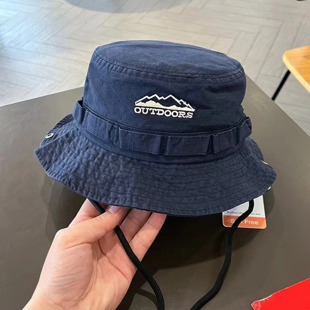 قبعة التخييم لتسلق الجبال للجن - مراجعة Bucket Hat Embroidered وسعره
