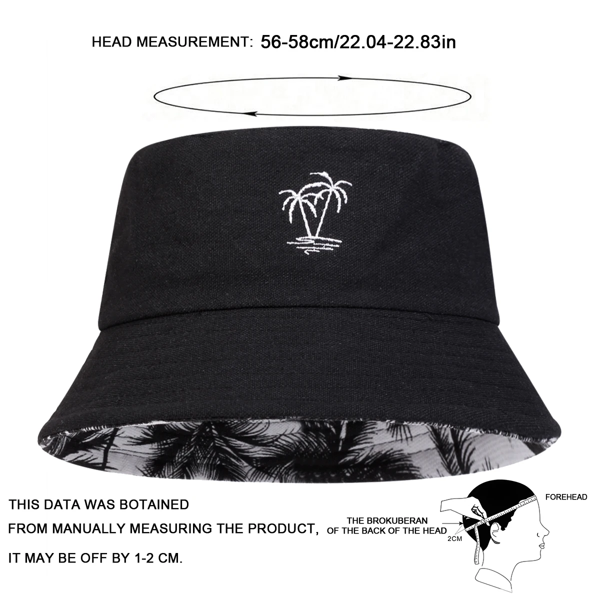 قبعات صيد السمك للجنسين بتطريز - مراجعة Bucket Hat Embroidered وسعره